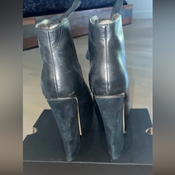 Shellys platform leather boots - Picture 3 of 4